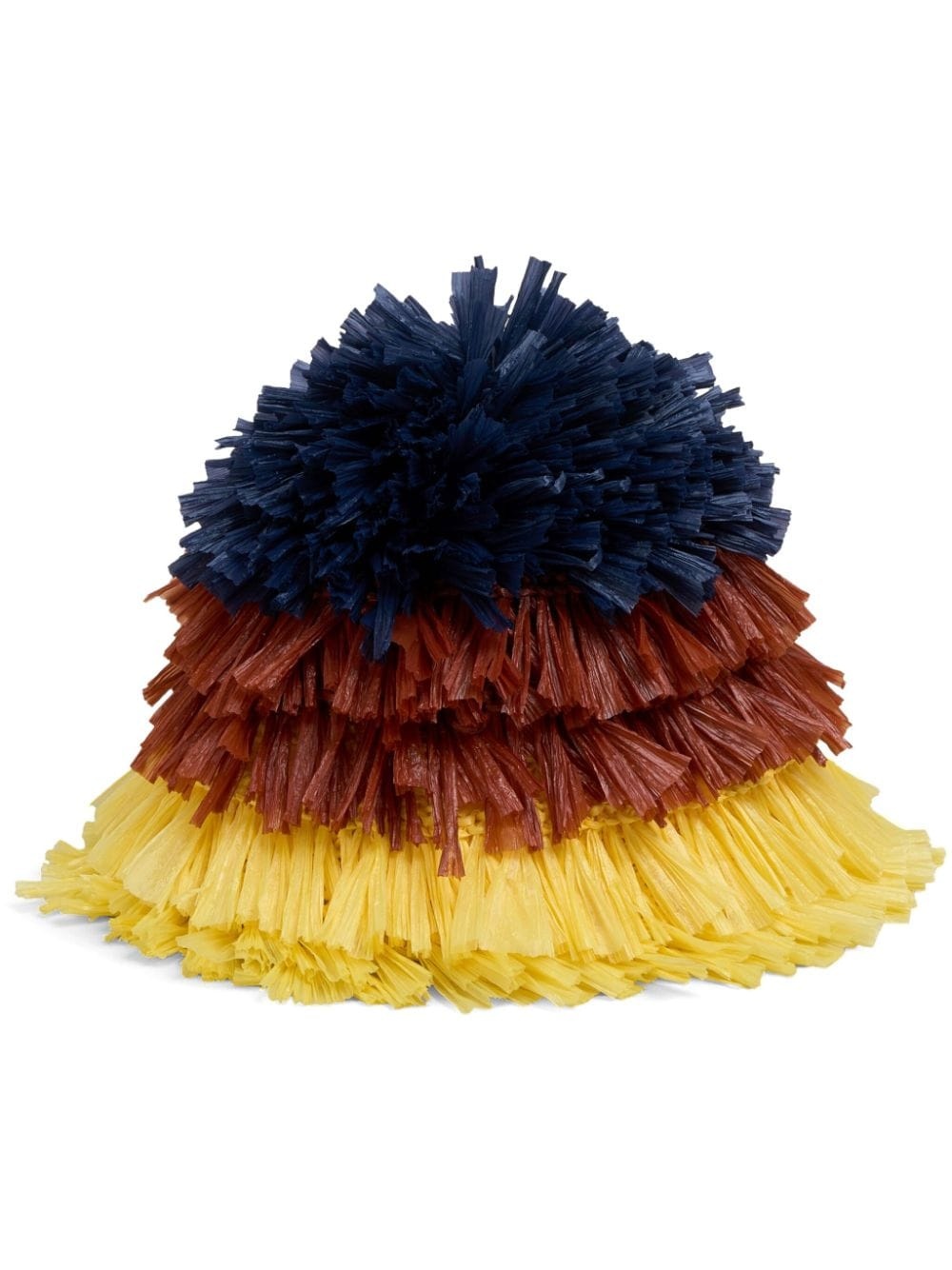 fringed bucket hat - 1