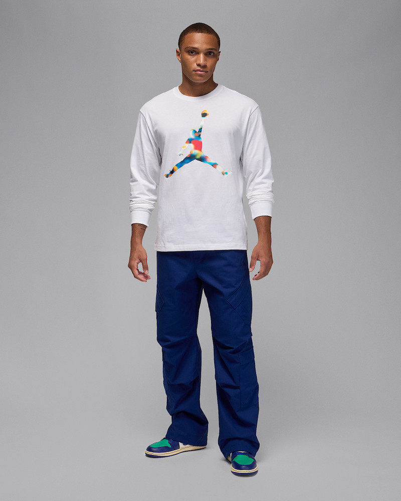Jordan Flight Men's Long-Sleeve Crewneck T-Shirt 5