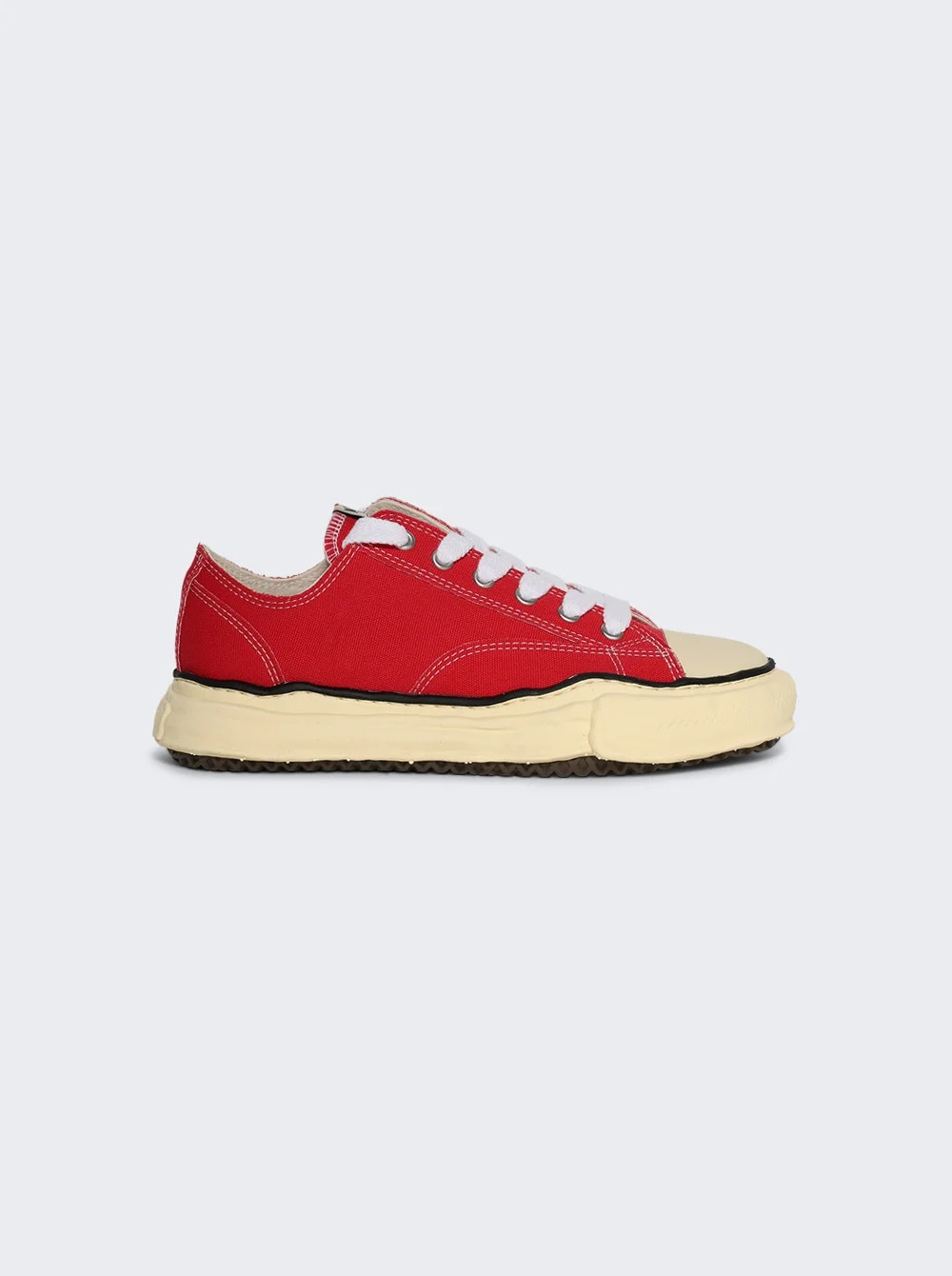 Peterson Og Sole Canvas Low-top Sneaker Red - 1