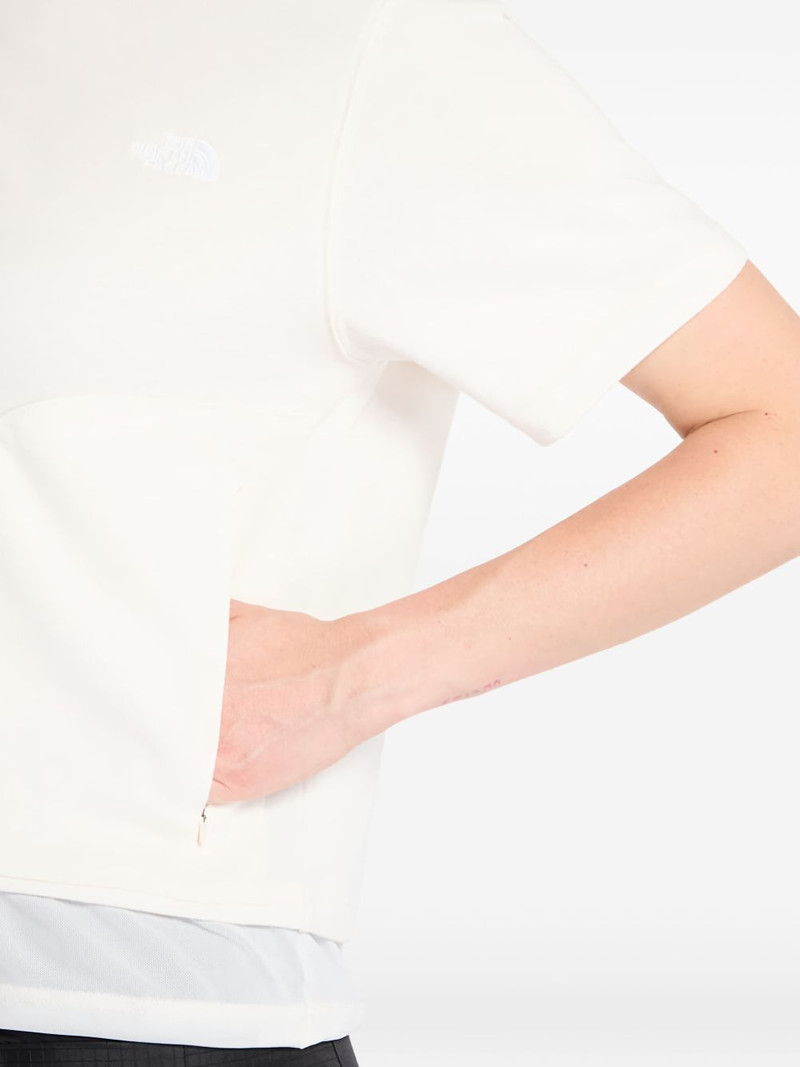 Fabric Mix Ss Tee chest logo T-shirt 6