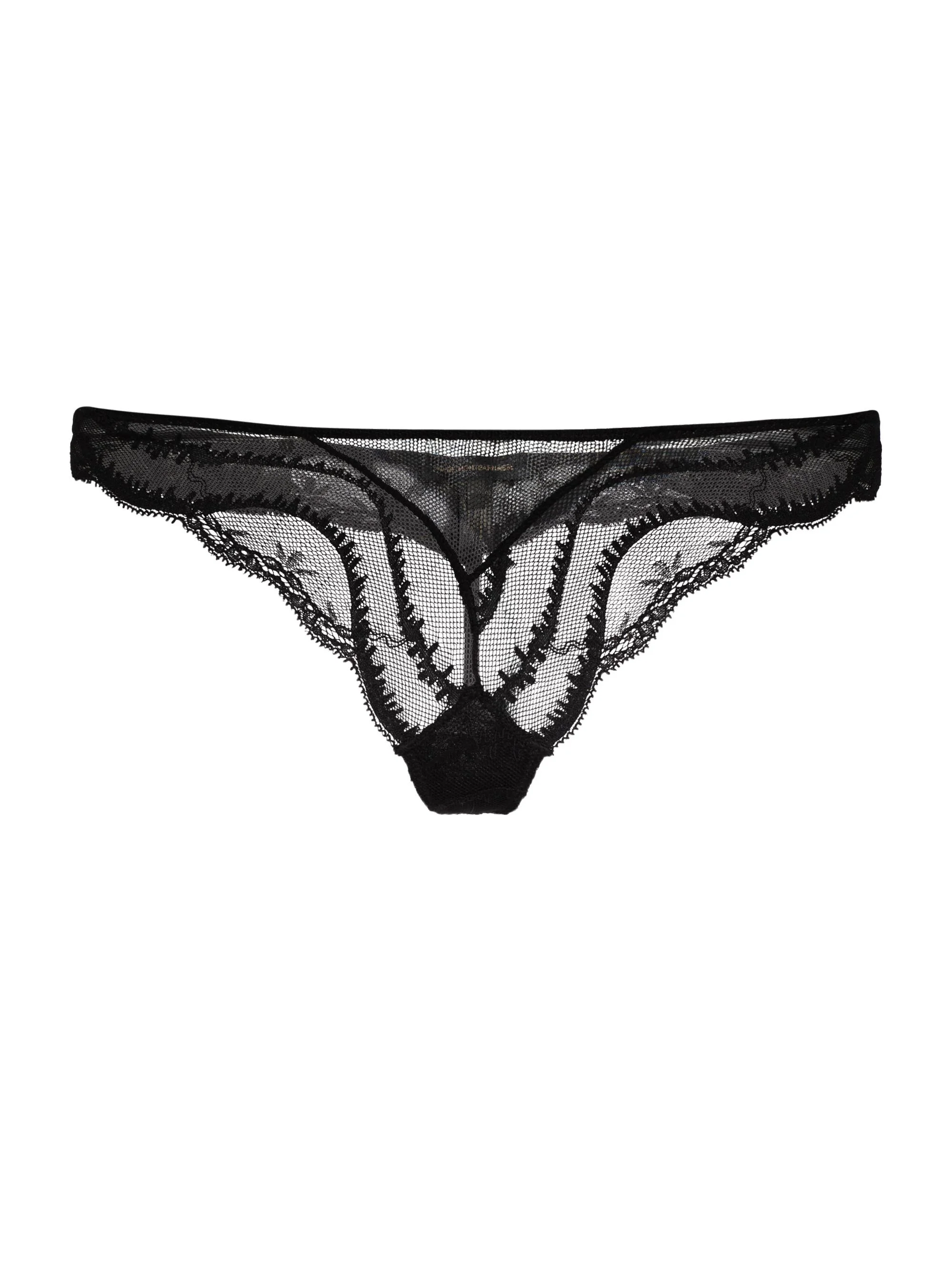 Women's Leche Moi Thong - Black - 1