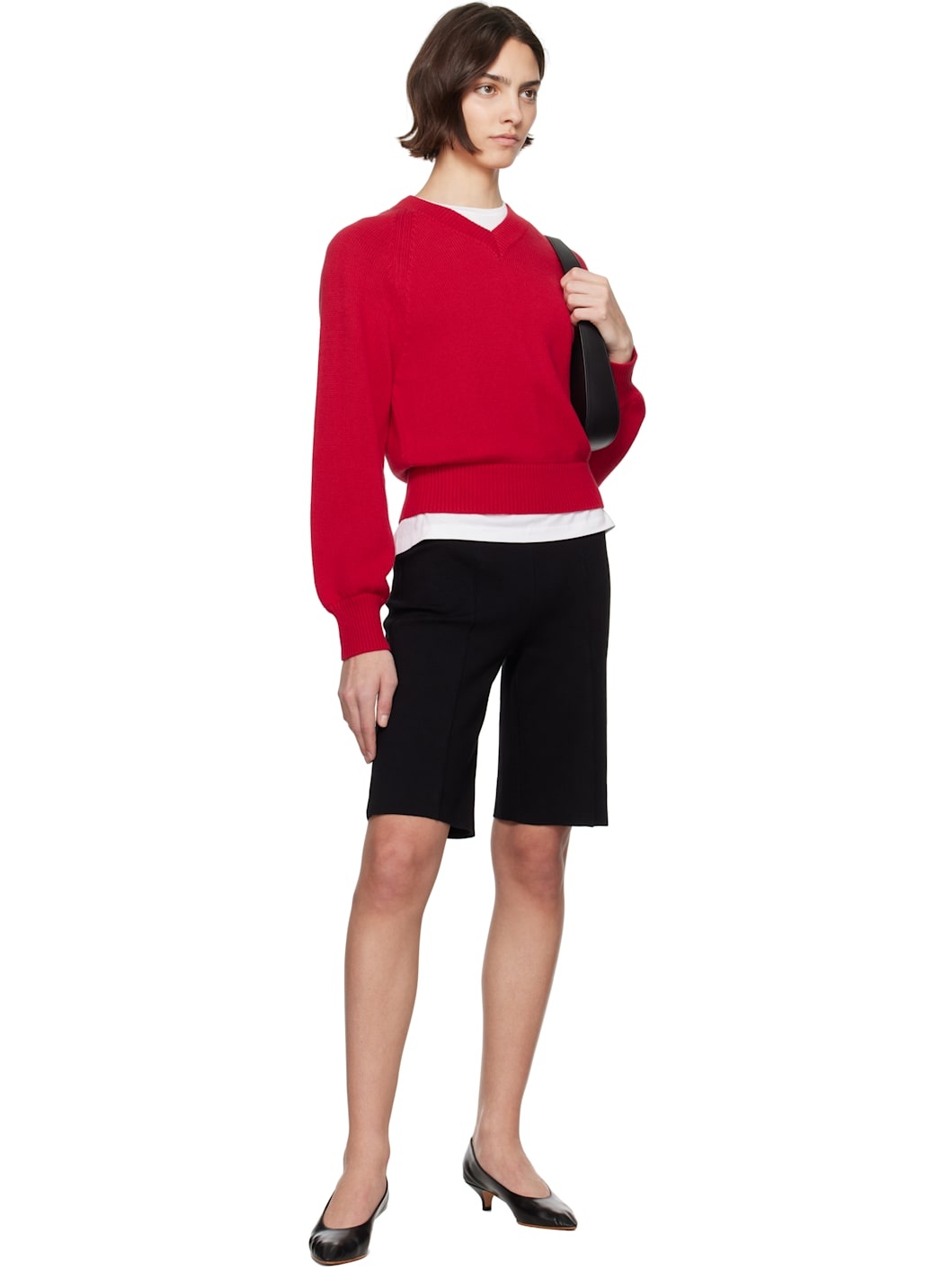 Red Veronica Sweater - 4