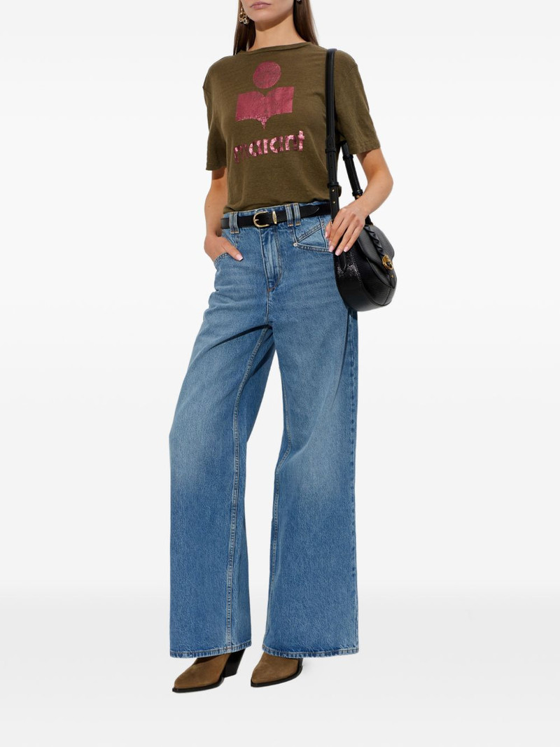 Isabel Marant Étoile Zewel logo-print T-shirt outlook