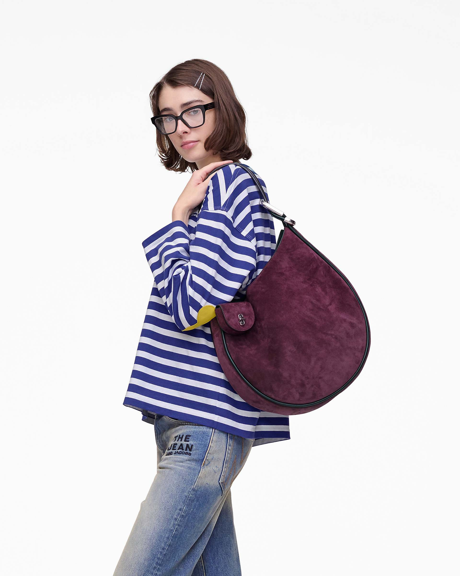 THE SUEDE LARGE DUAL HOBO - 2
