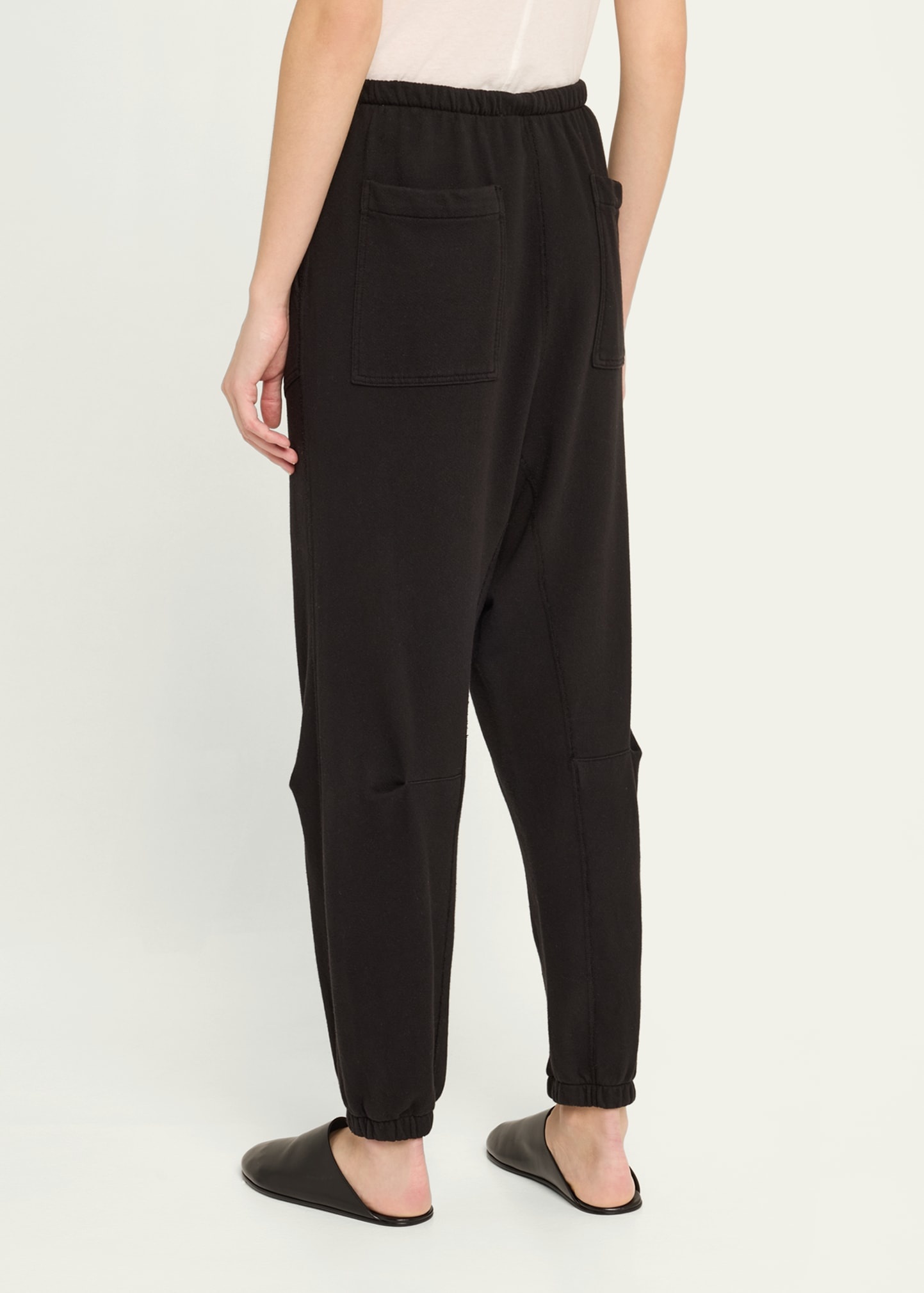 Dulce Drawstring Tapered Sweatpants - 3