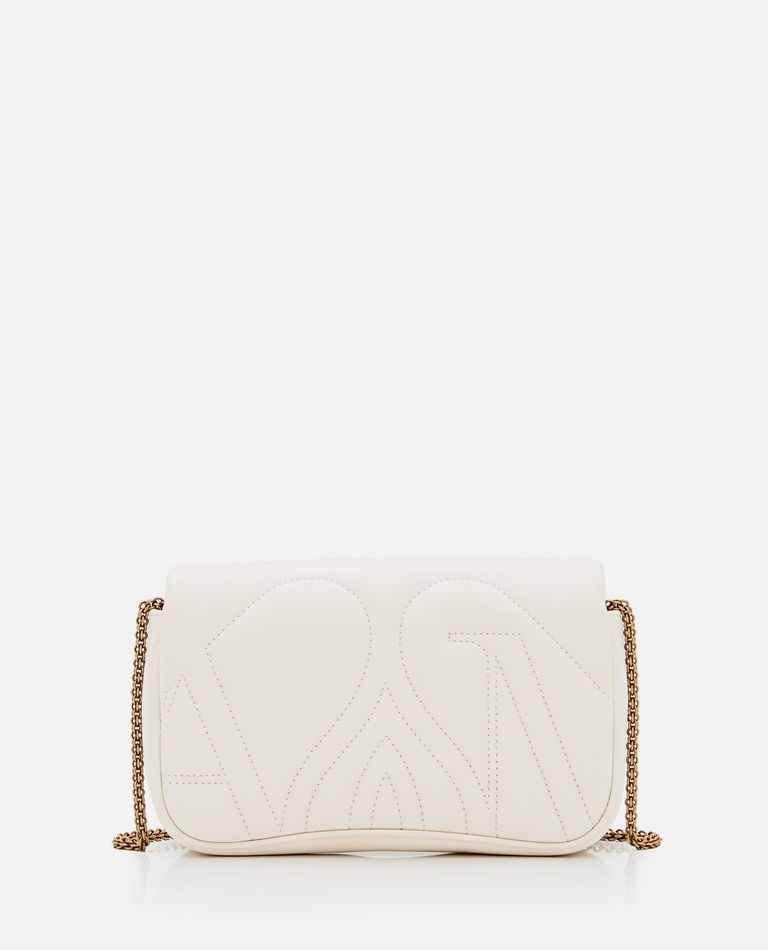 Alexander McQueen MINI SEAL LEATHER SHOULDER BAG | biffi