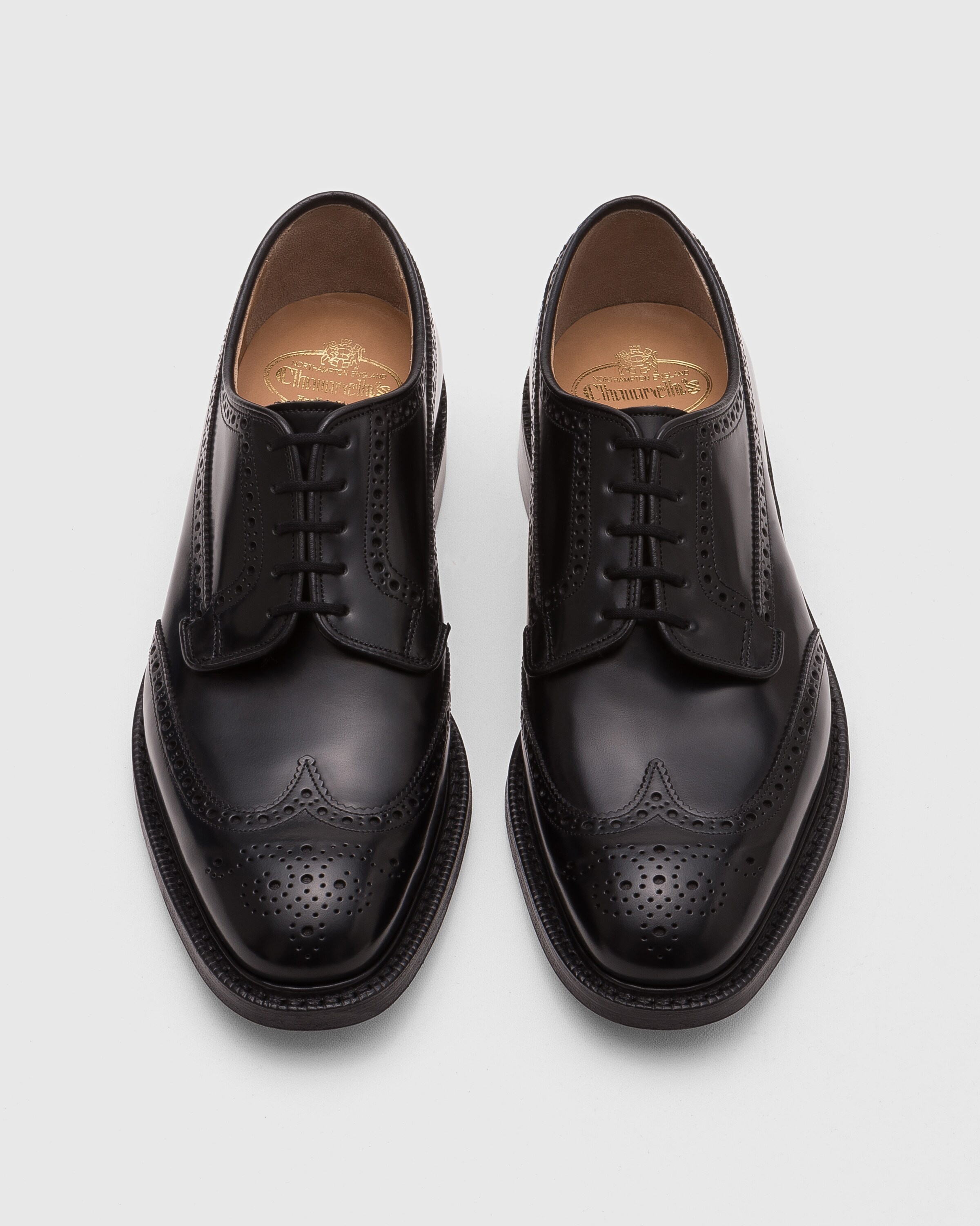 Polished Binder Derby Brogue - 5