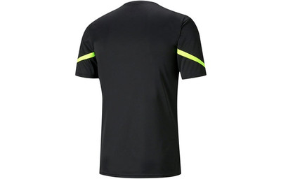 PUMA PUMA Individual Cup Short Sleeve T-Shirt 'Black' 657209-40 outlook