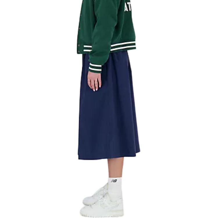 (WMNS) New Balance Sportswear Greatest Hits Skirt 'Navy' WK41551-NNY - 5