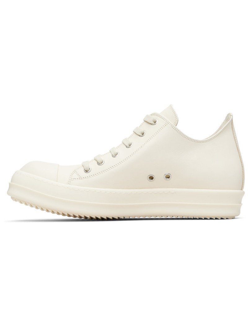 Rick Owens Off-White Temple Low Sneakers outlook