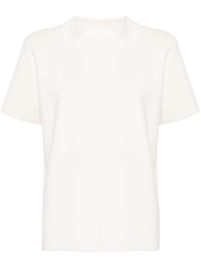 round-neck fine-ribbed top 1