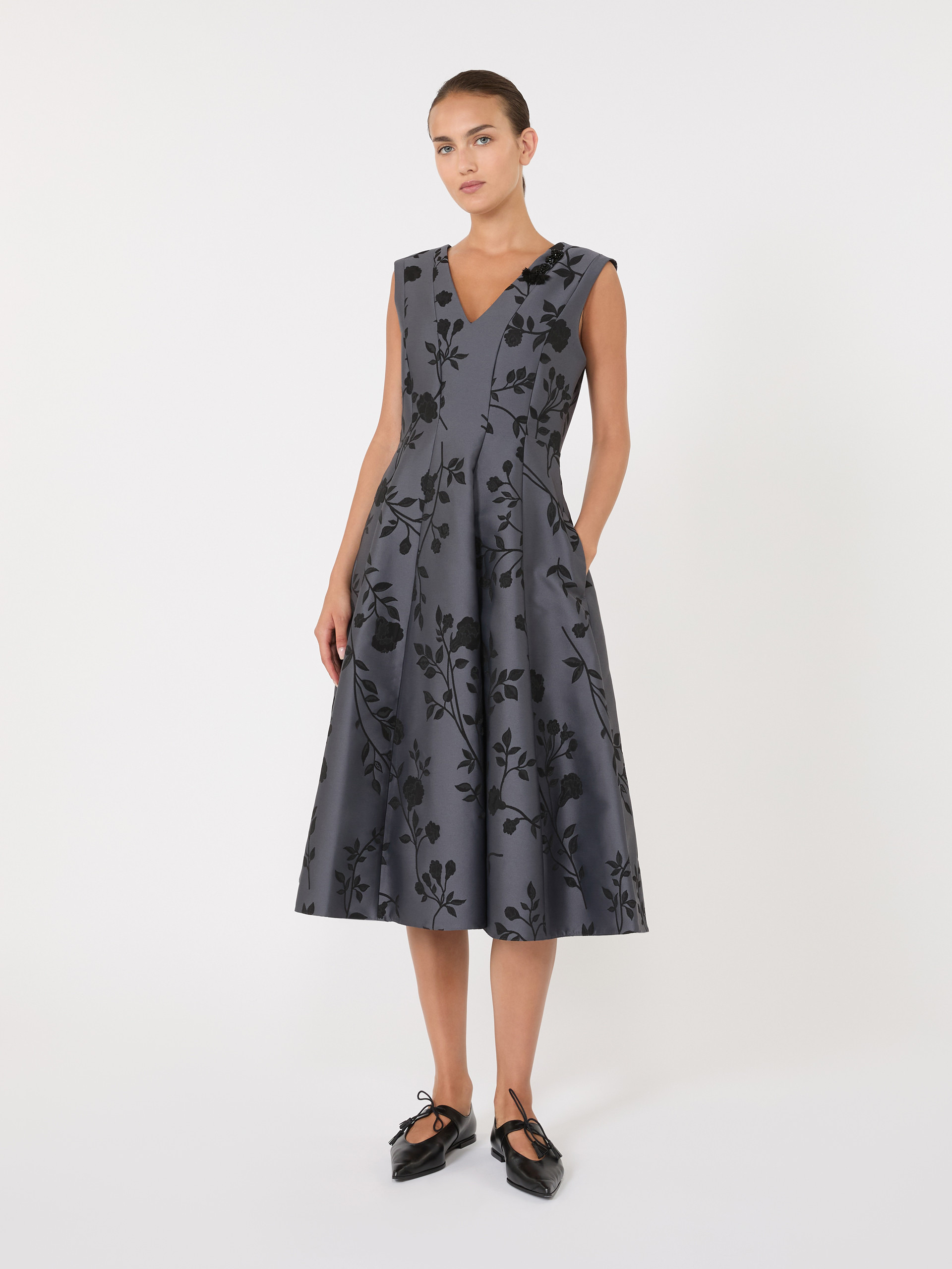 CLEA Cotton-blend jacquard dress - 2
