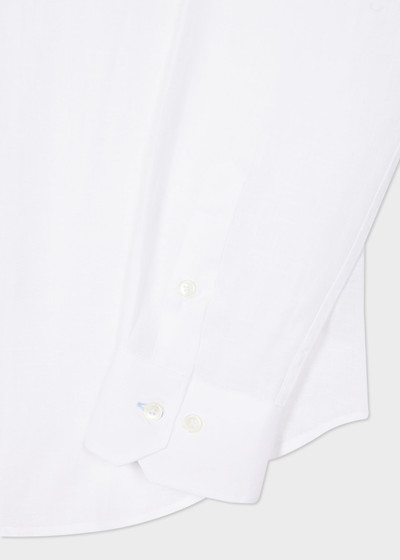 Paul Smith White Linen Shirt outlook