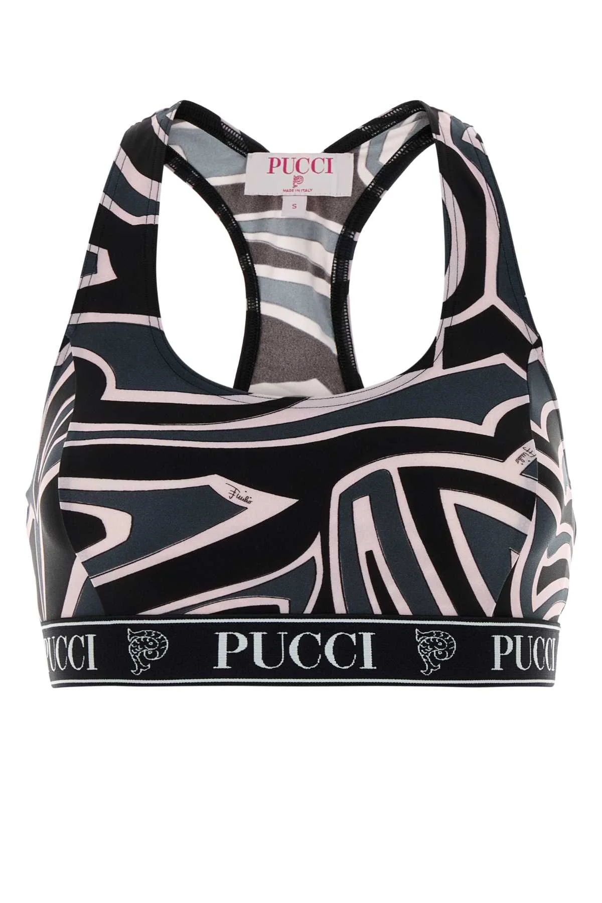 Emilio Pucci Women Printed Stretch Nylon Bra - 1