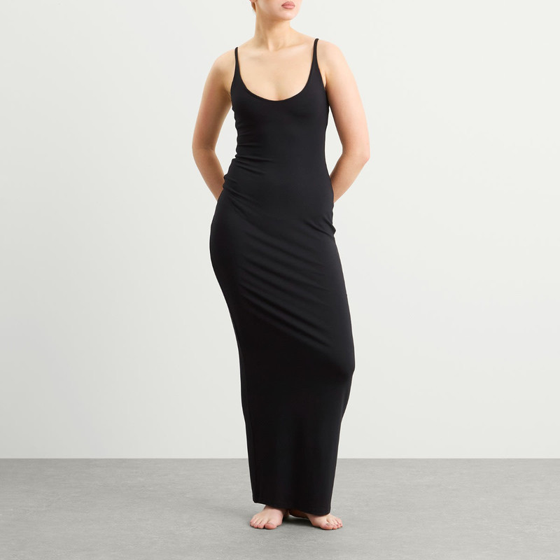 SKIMS SKIMS Smooth Lounge Skimpy Scoop Neck Dress outlook
