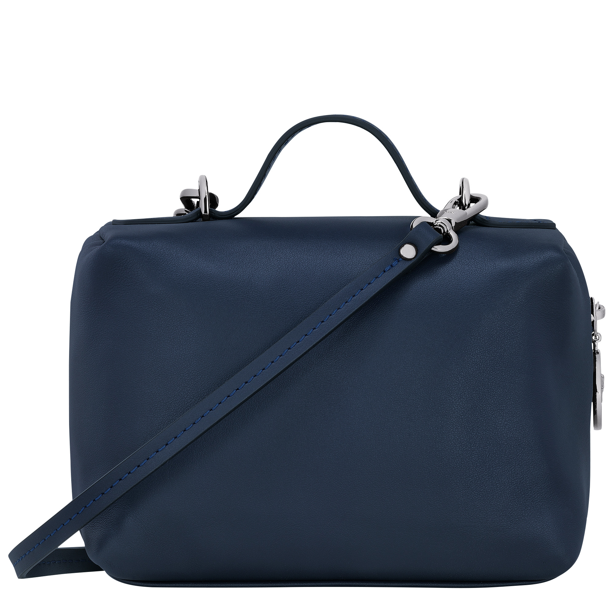 Le Pliage Xtra XS Vanity Navy - Leather - 4