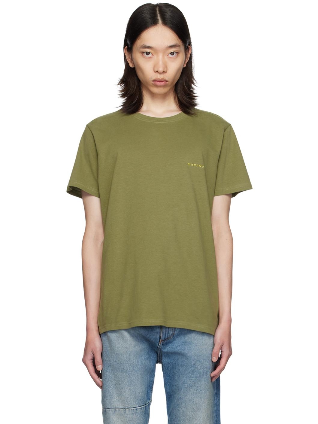Khaki Zafferh T-Shirt - 1