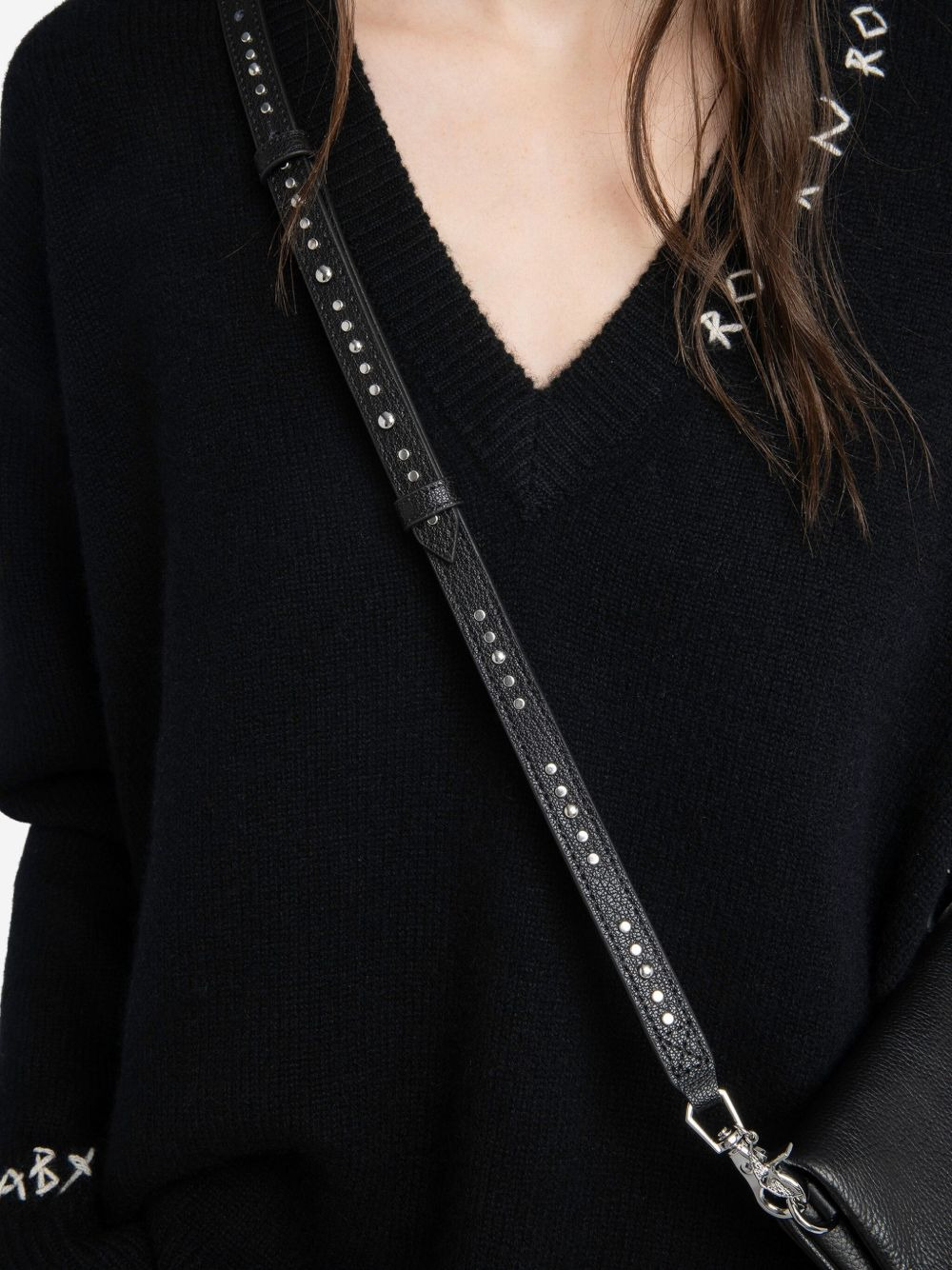 studded leather strap - 3
