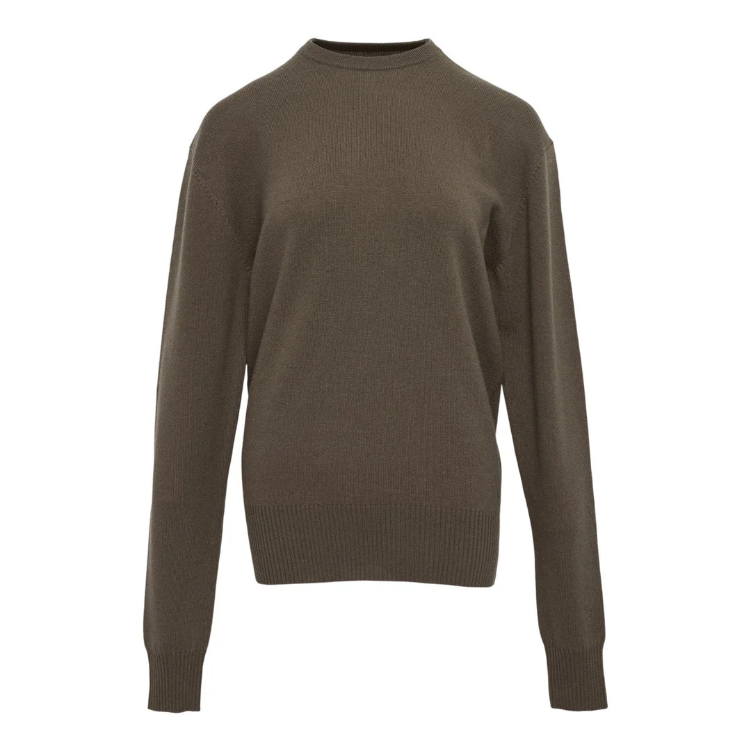 Classic Cashmere Crew Knit Top - 1