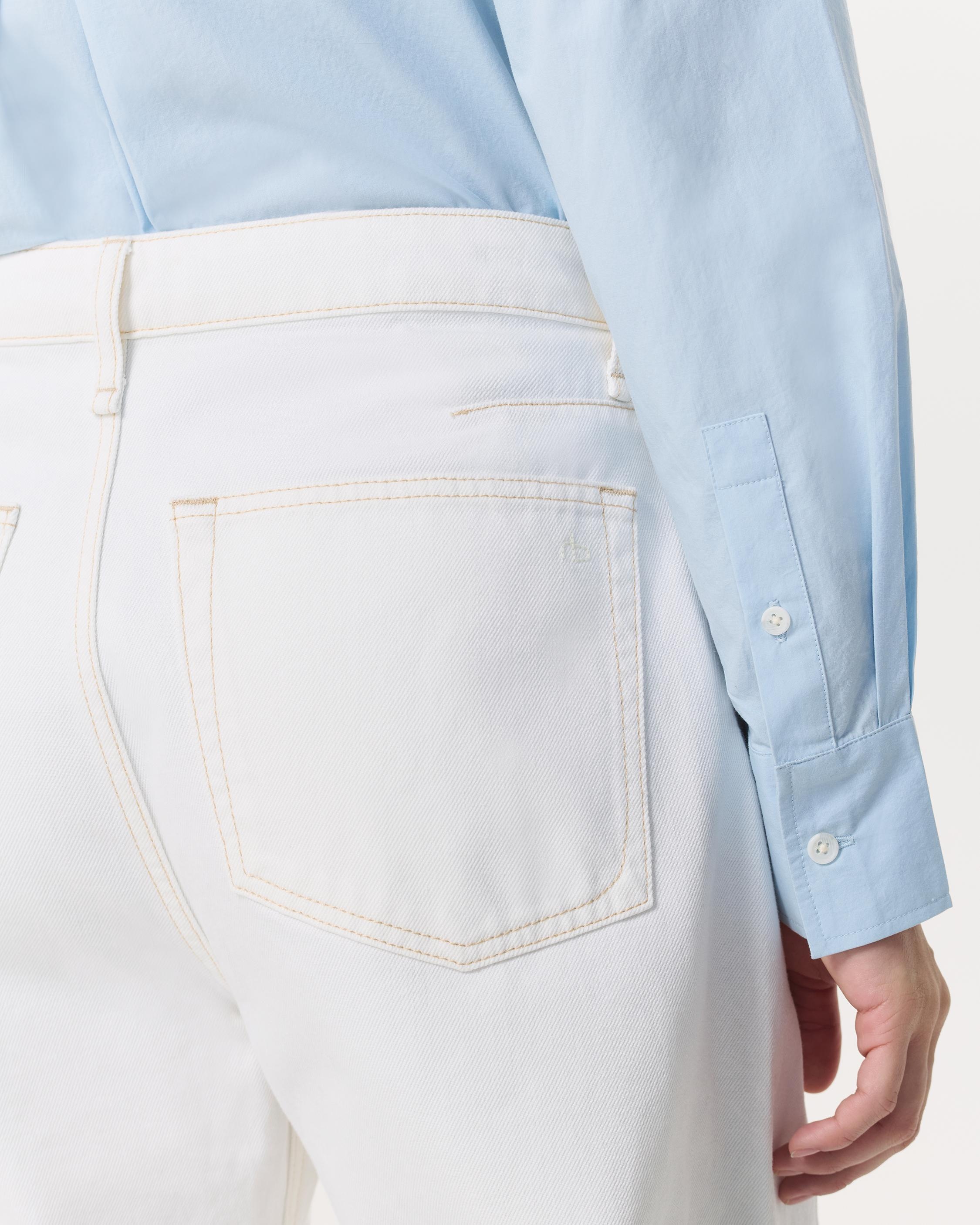 Charlie Ankle-Length Barrel Jeans
Lightweight Rigid Denim - 6