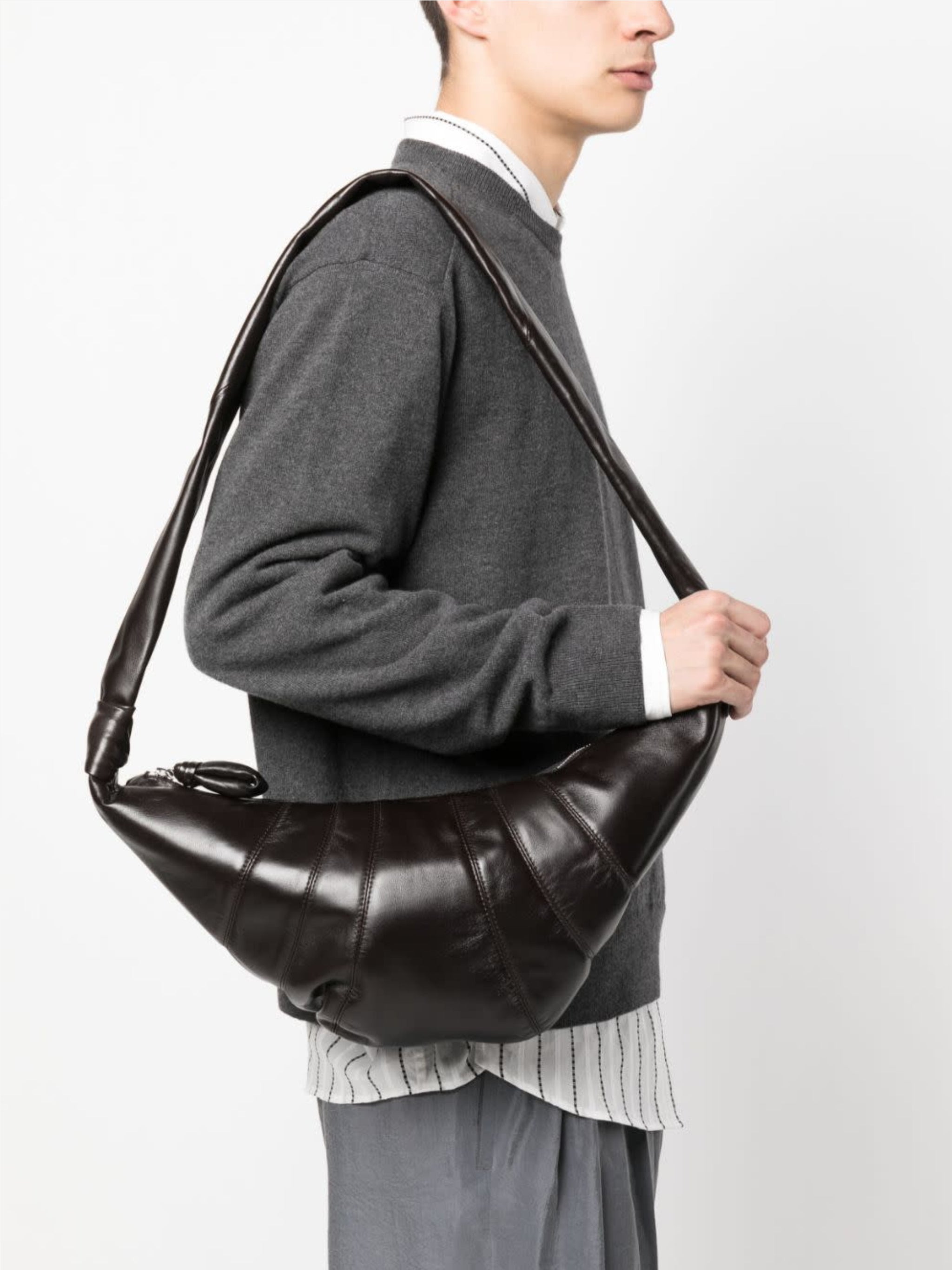 LEMAIRE Unisex Soft Nappa Medium Croissant Bag - 2