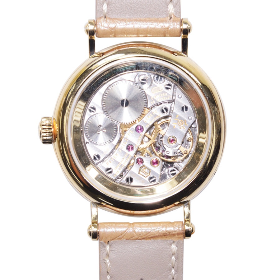 Patek Philippe Hand Wind Diamond White Dial Watch 7121J-001 - 4