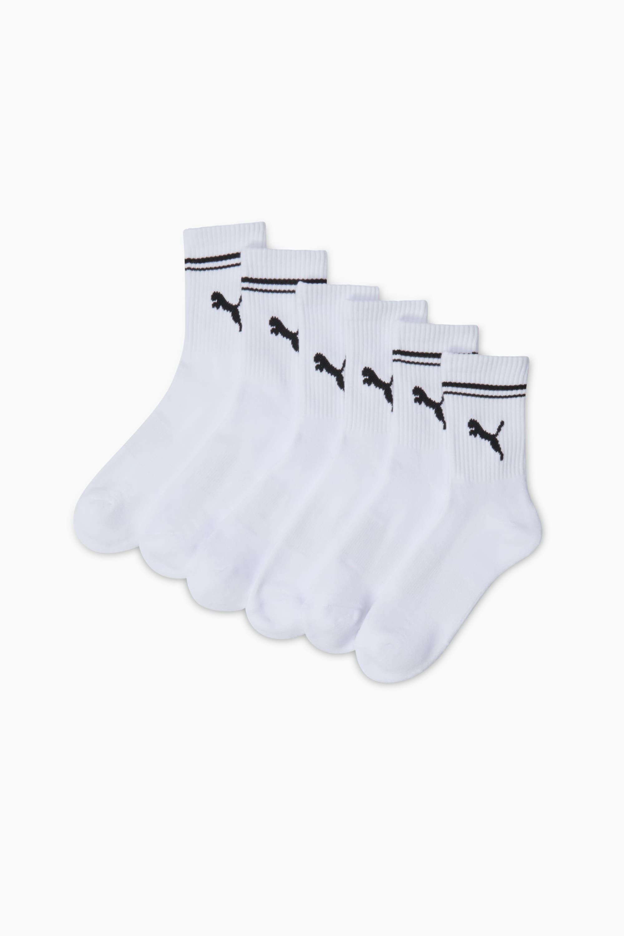 Women's Half-Terry Crew Socks (3 Pairs) - 1