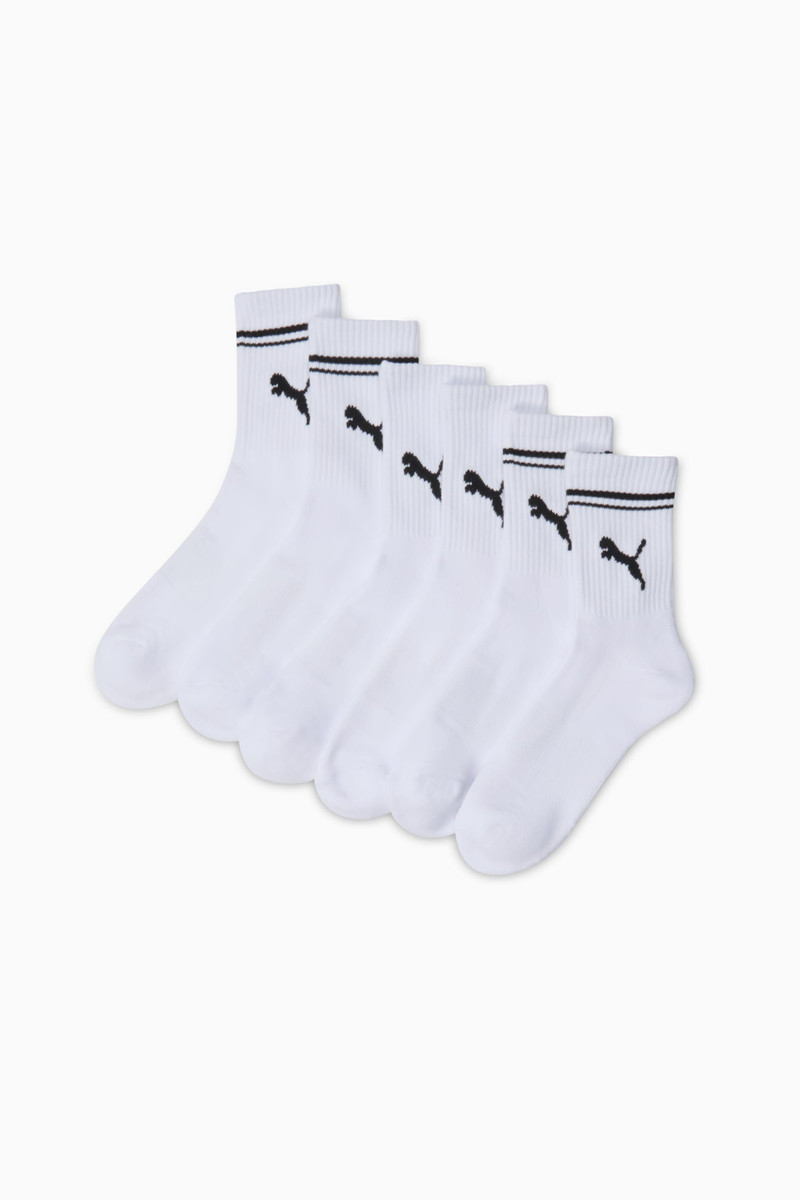 Women's Half-Terry Crew Socks (3 Pairs) 1