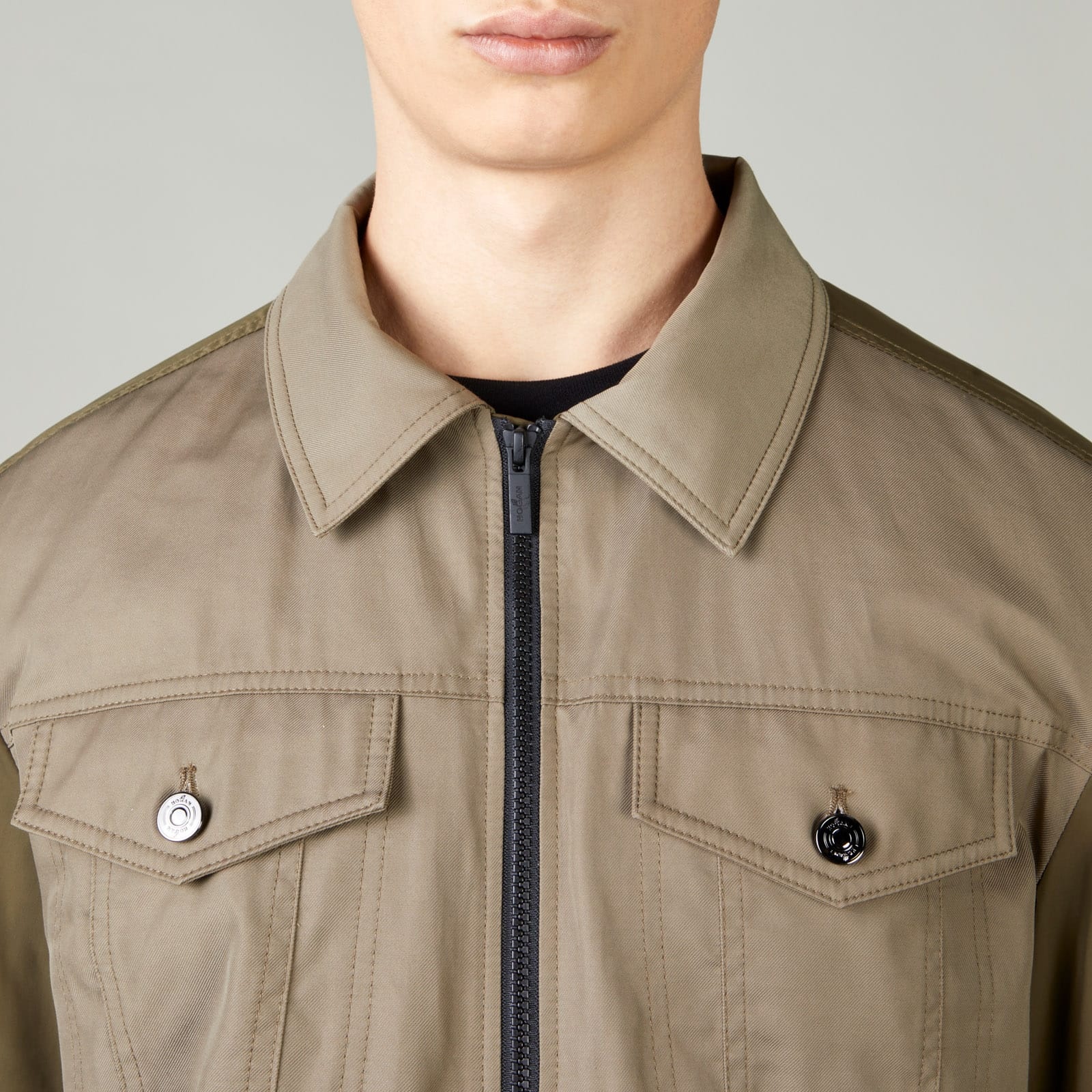 Bomber Jacket with Hood Green - 8