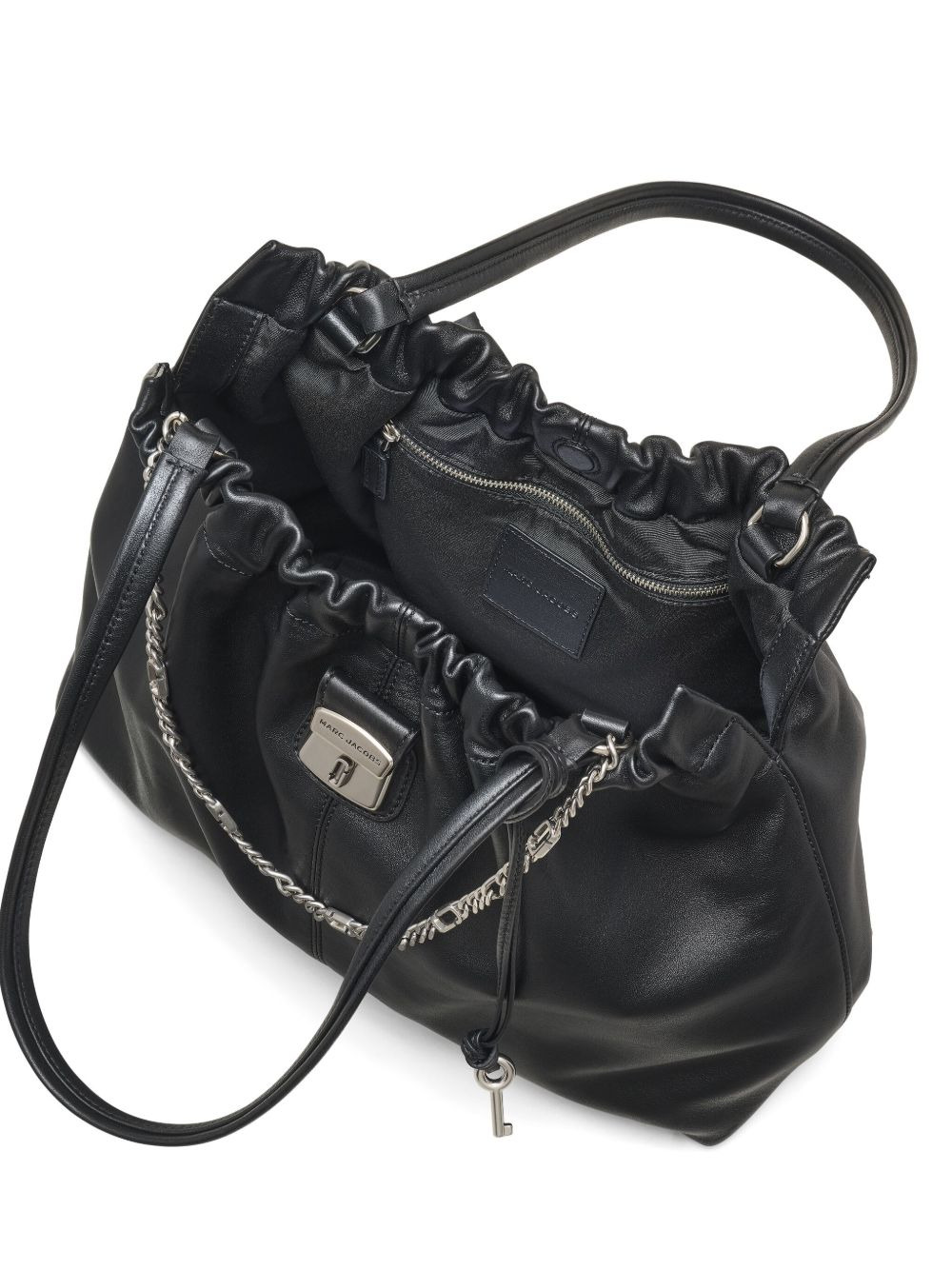 The Cristina chain-embellished drawstring tote - 5