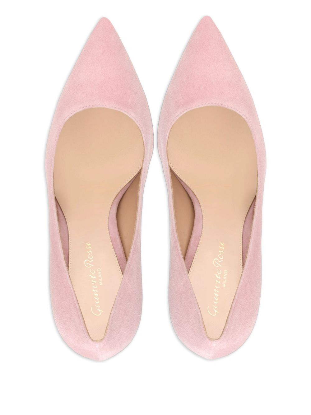 105mm Gianvito suede heeled pumps - 4
