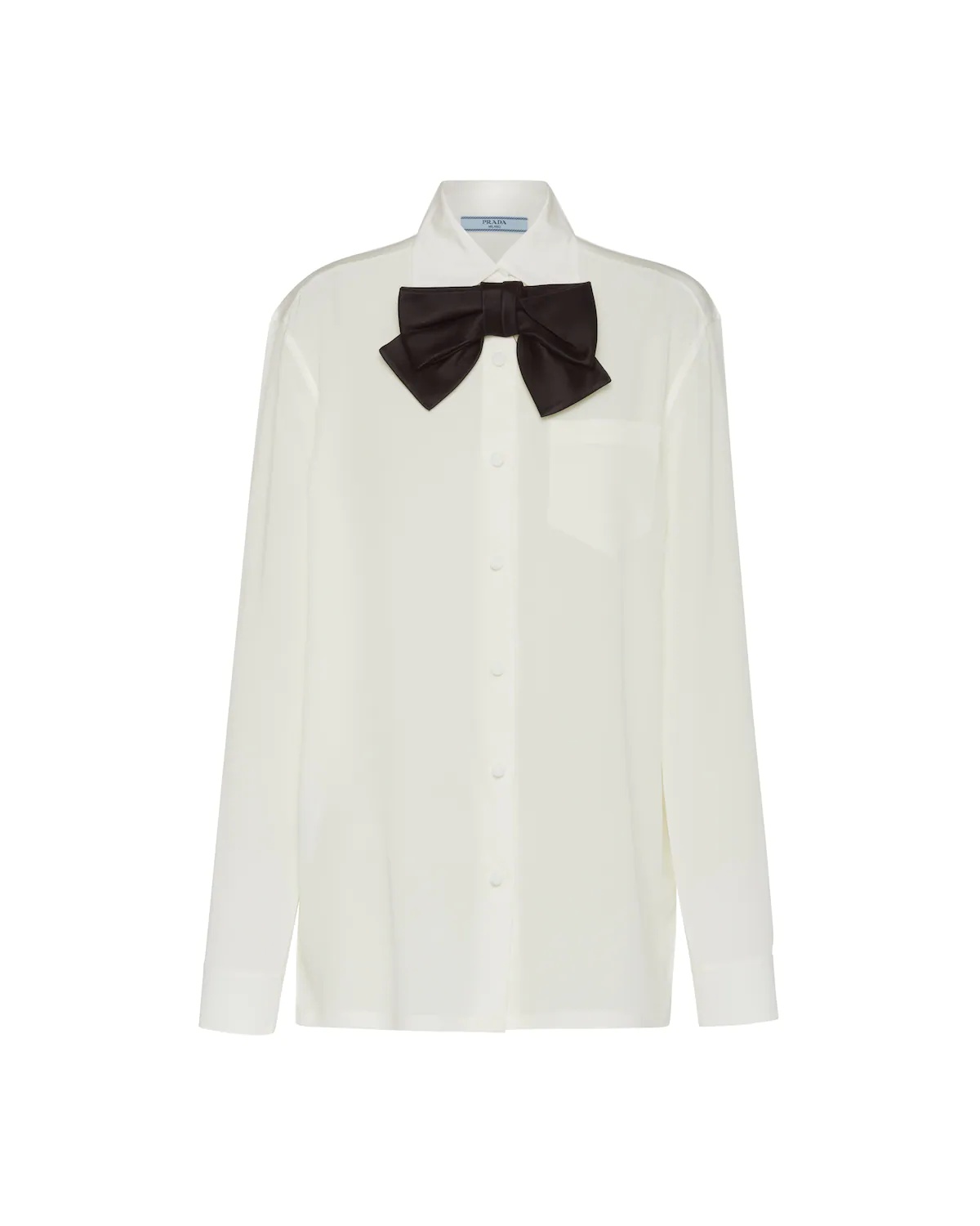 Crepe de chine shirt - 1