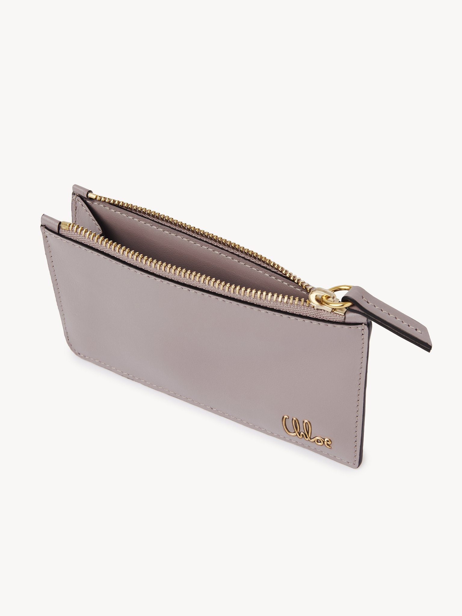 SMALL CHLOÉ ICONIC PURSE WITH CARD SLOTS IN SHINY LEATHER - 3