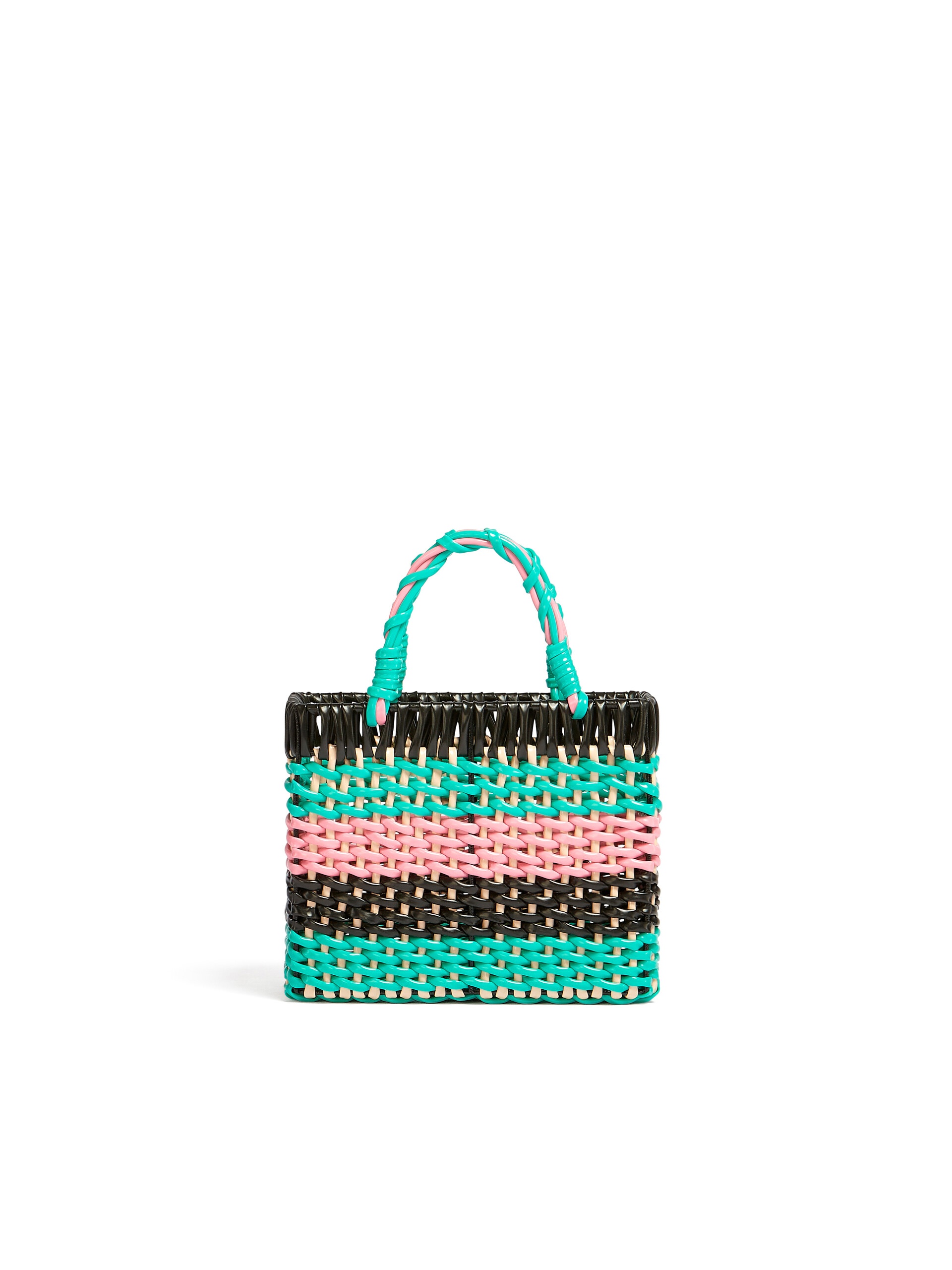 MARNI MARKET MULTICOLOUR BASKET - 3