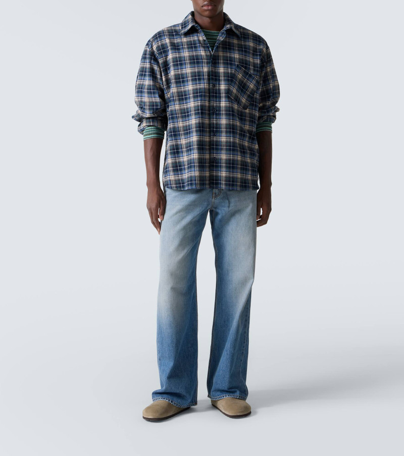 ERL Plaid cotton shirt outlook