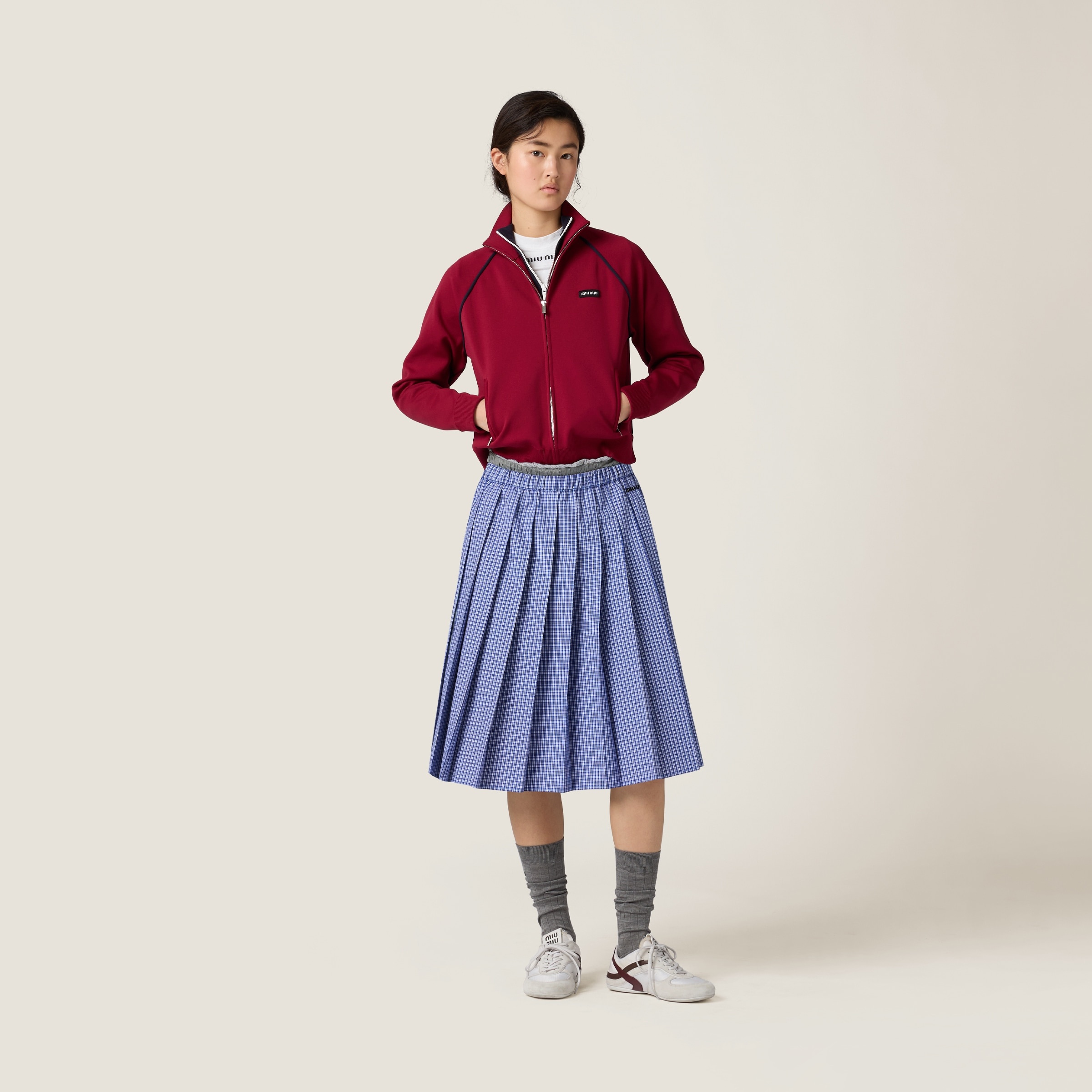 Checked skirt - 4