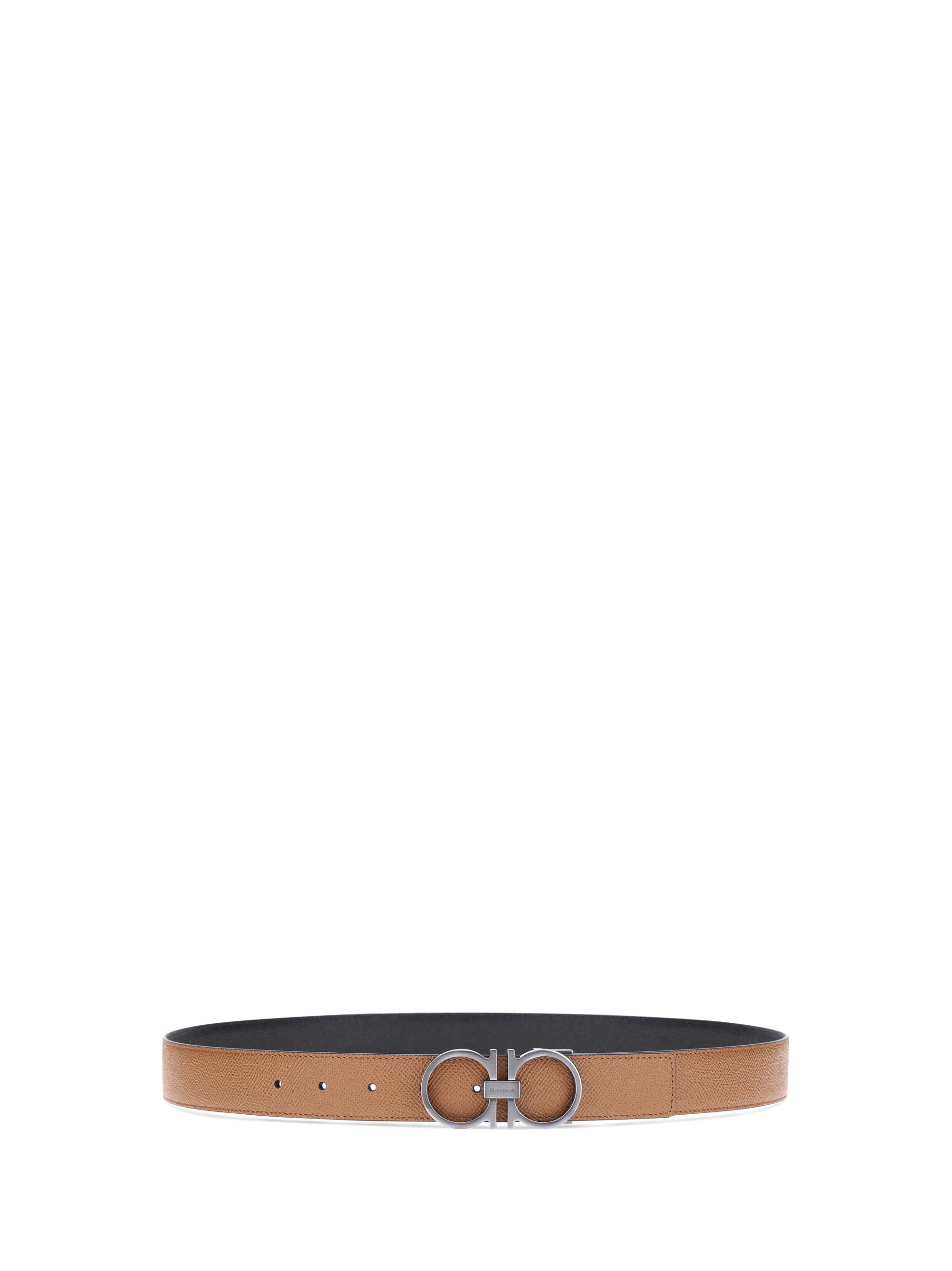 Ferragamo Men Gancini Reversible Belt - 2