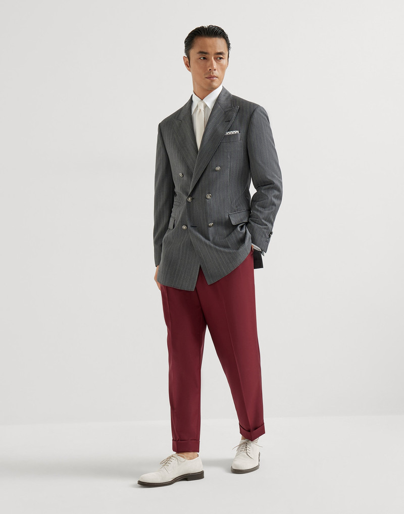 Brunello Cucinelli Reversed calfskin Derbys outlook