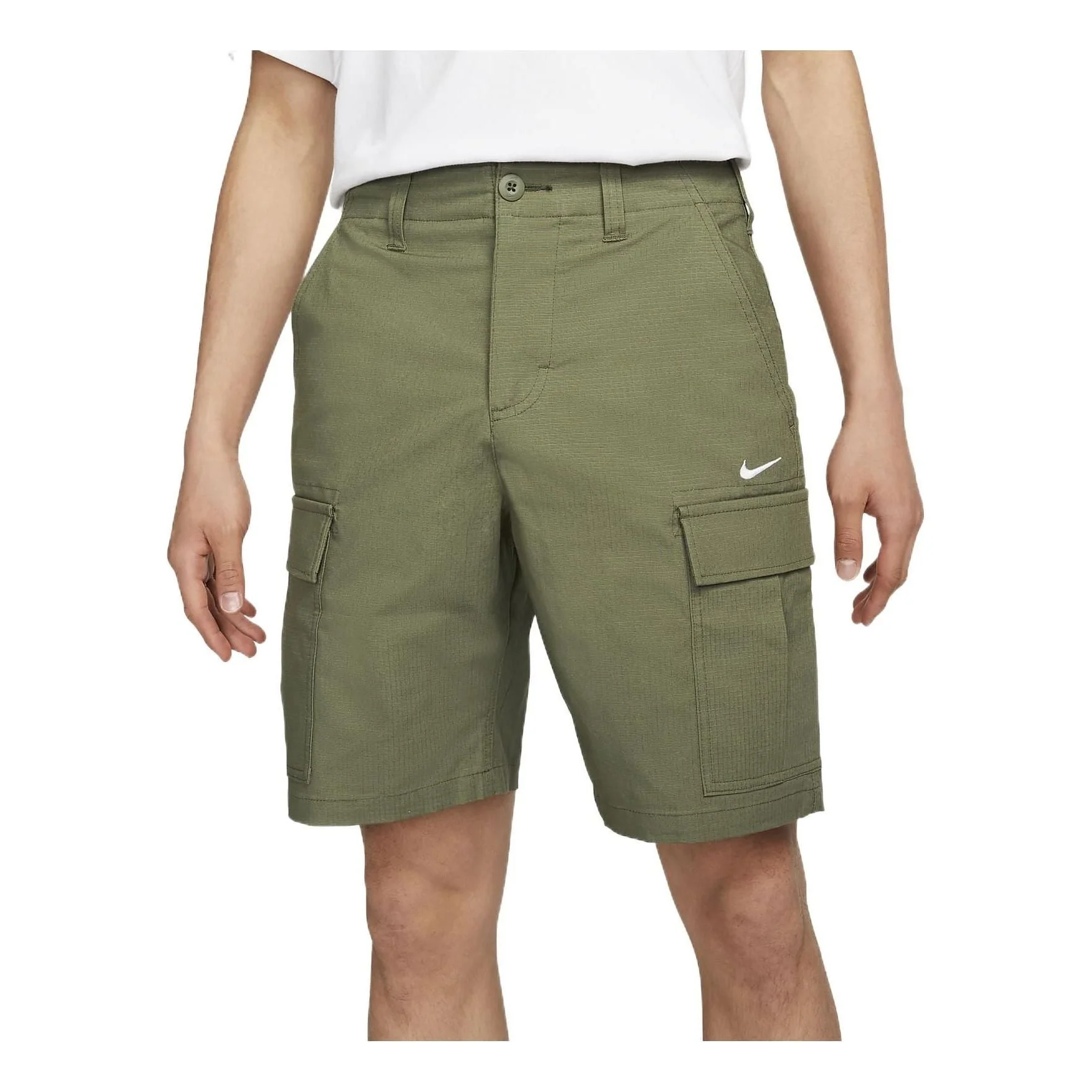 Nike SB Skateboard Solid Color Cargo Shorts medium olive DQ6293-222 - 1