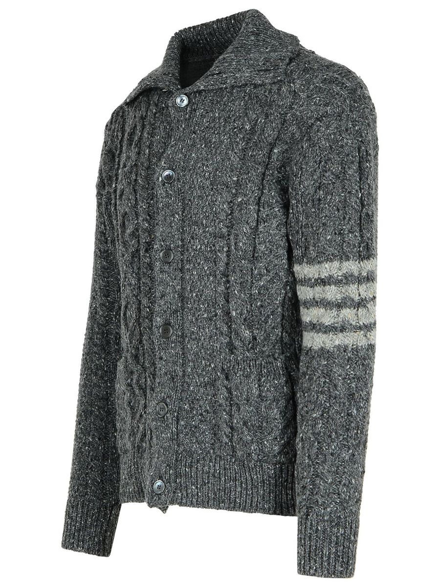 Thom Browne '4-Bar' Cardigan - 2