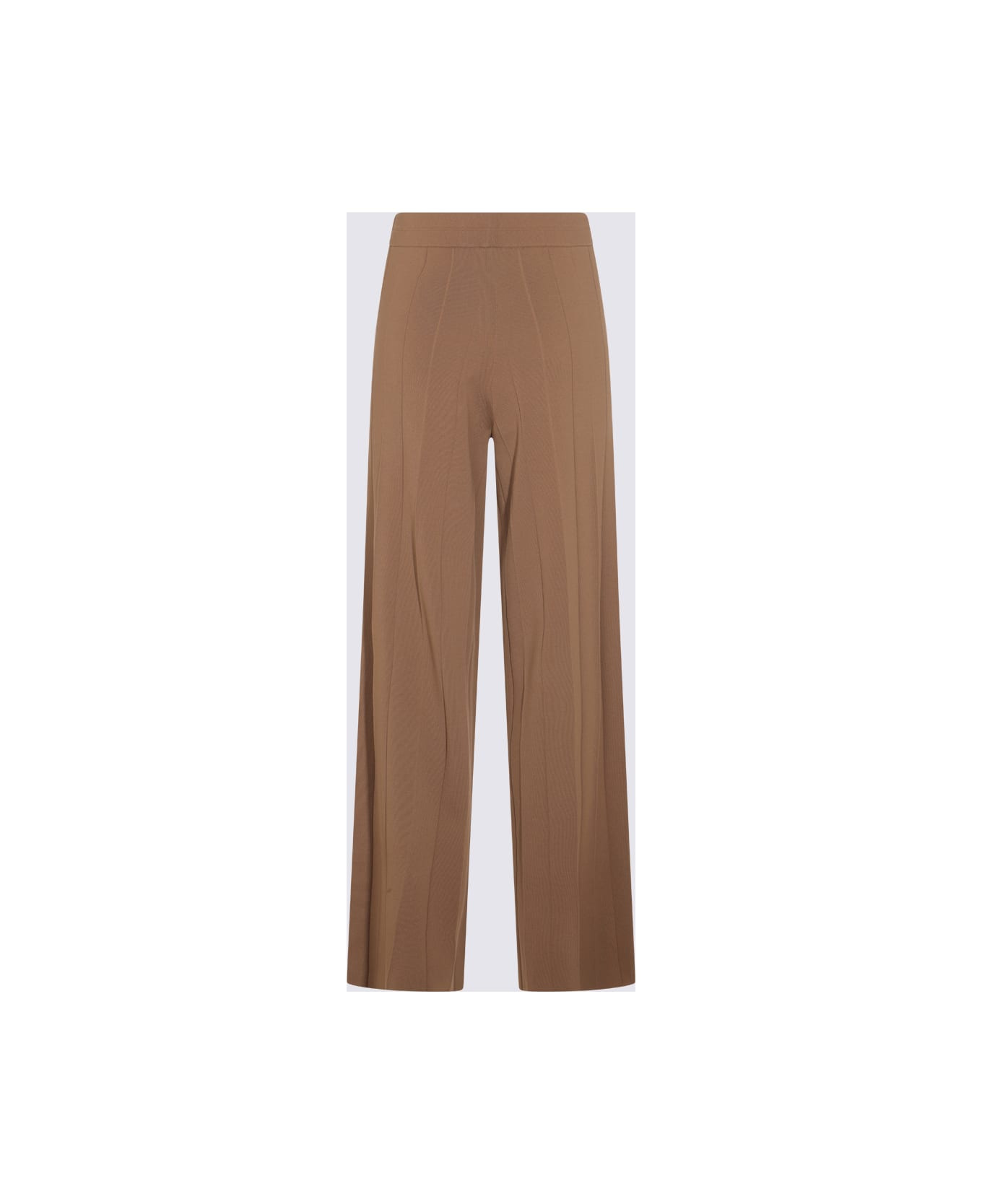 Brown Viscose Pants - 2