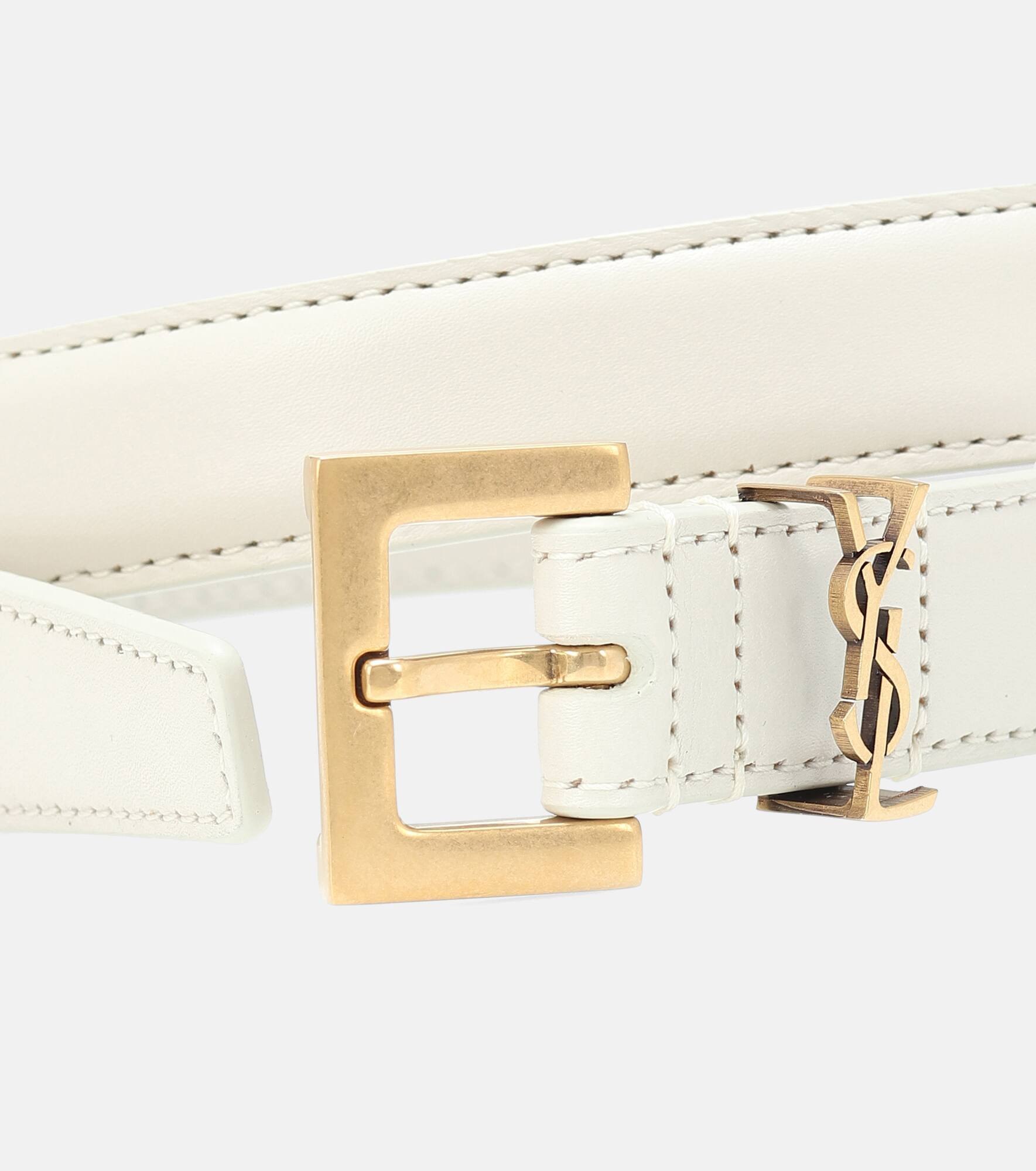 Cassandre slim leather belt - 3