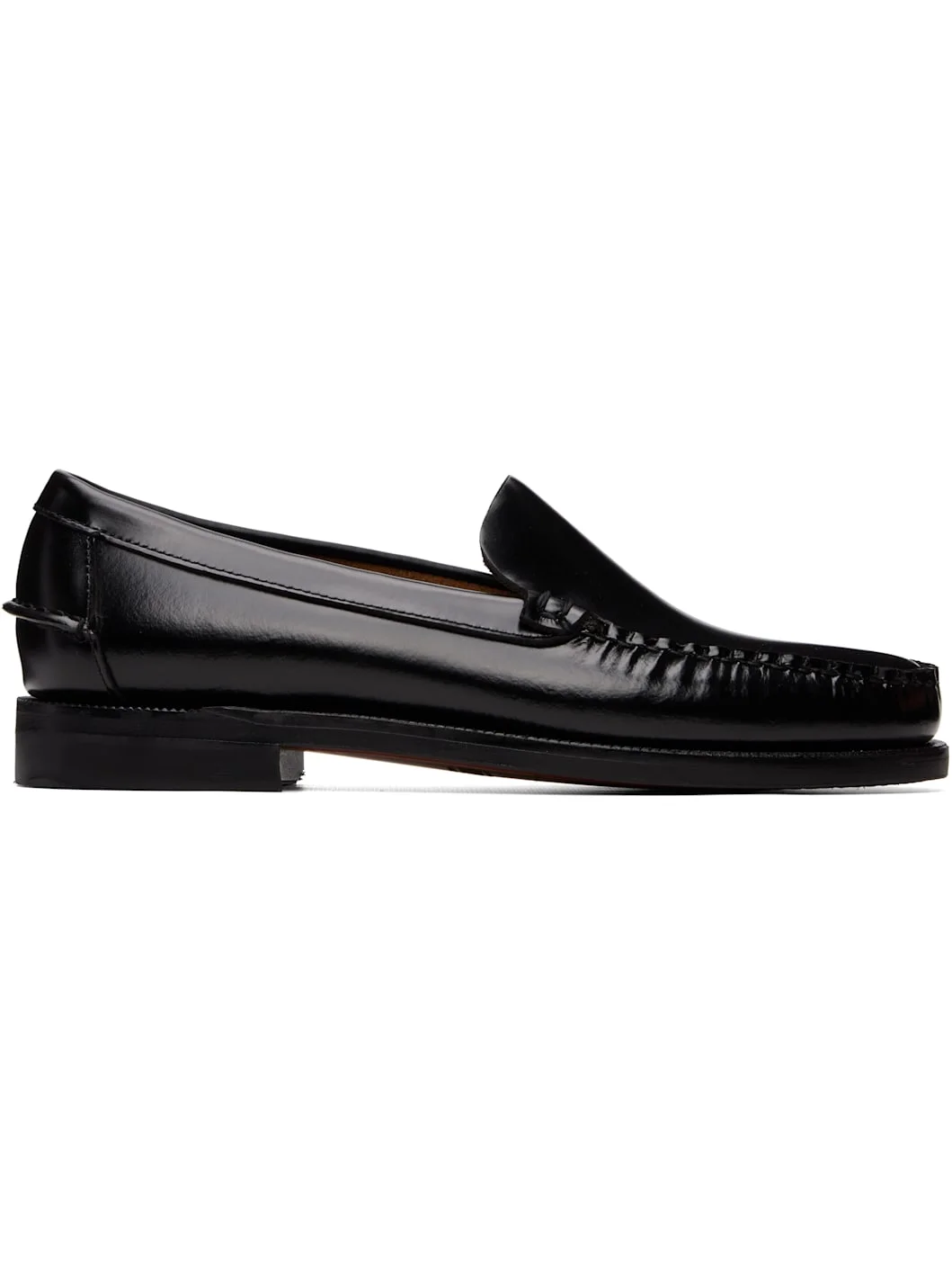 Black Frank Loafers - 1