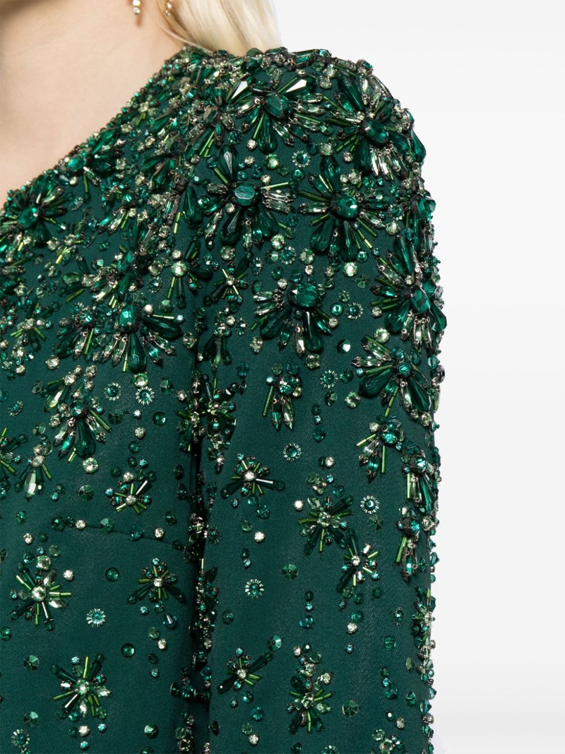 Vanity beaded cropped jacket 5