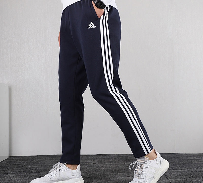 adidas M MH 3S TP2 Sports Stylish Pants Navy Blue FK6887 - 5