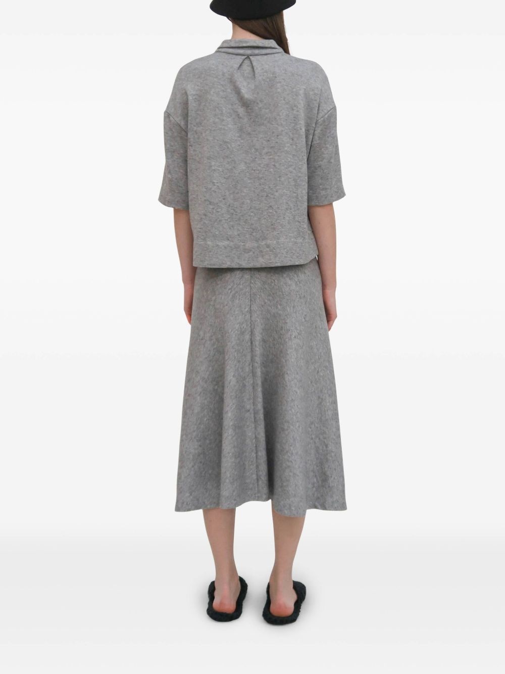 flared midi skirt - 5