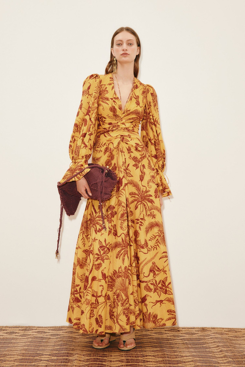 ALÉMAIS Banana Blossom Gown outlook