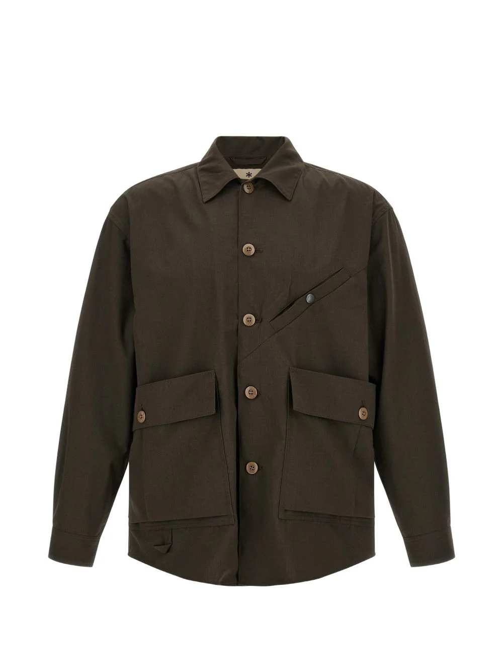 Takibi pocket-detail shirt jacket - 1