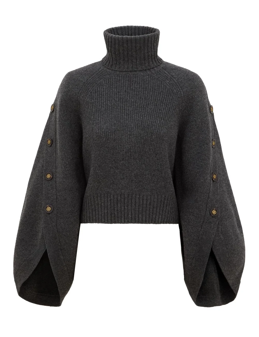 VALIANT BUTTONED SWEATER - 1
