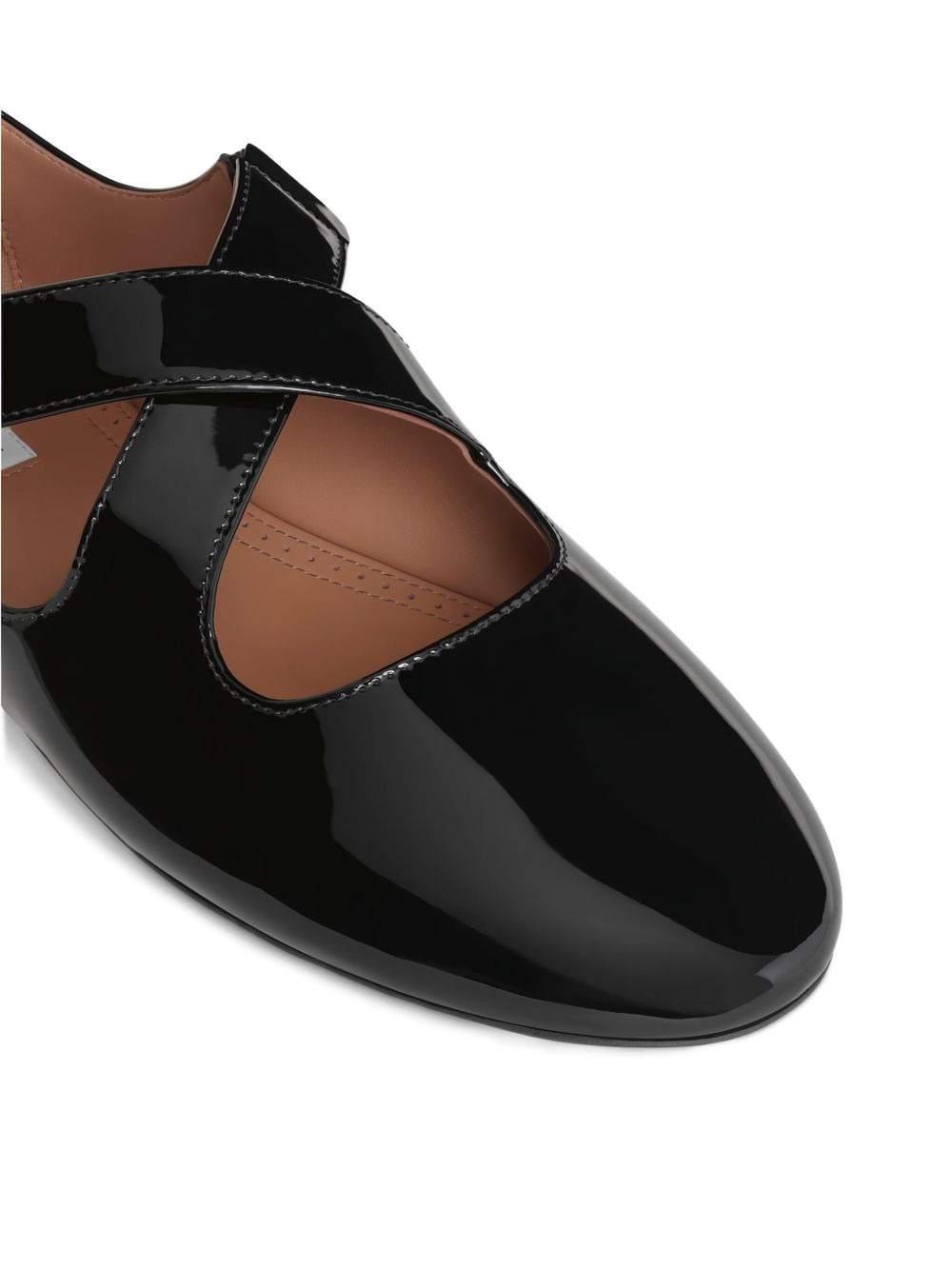 buckle-strap ballet flats - 4